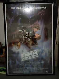Empire Strikes Back Mobie Poster 