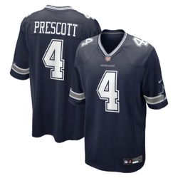 Dallas Cowboys Dak Prescott #4 NFL Jersey Men Size Large