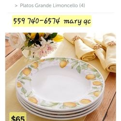 Platos Grandes Limonsillos 