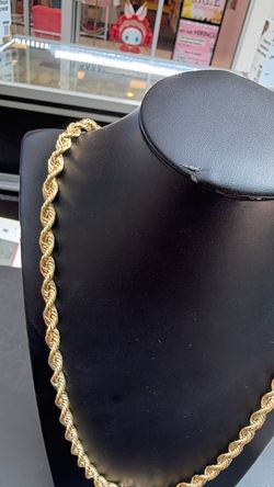 Rope chain. 10kt