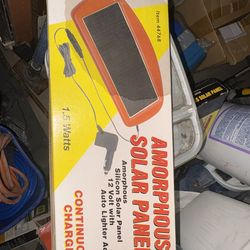 Amorphous Solar Panel - 1.5 Watt