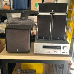 Yamaha HTR-5935 Receiver Surround Sound Vinyl Turntable