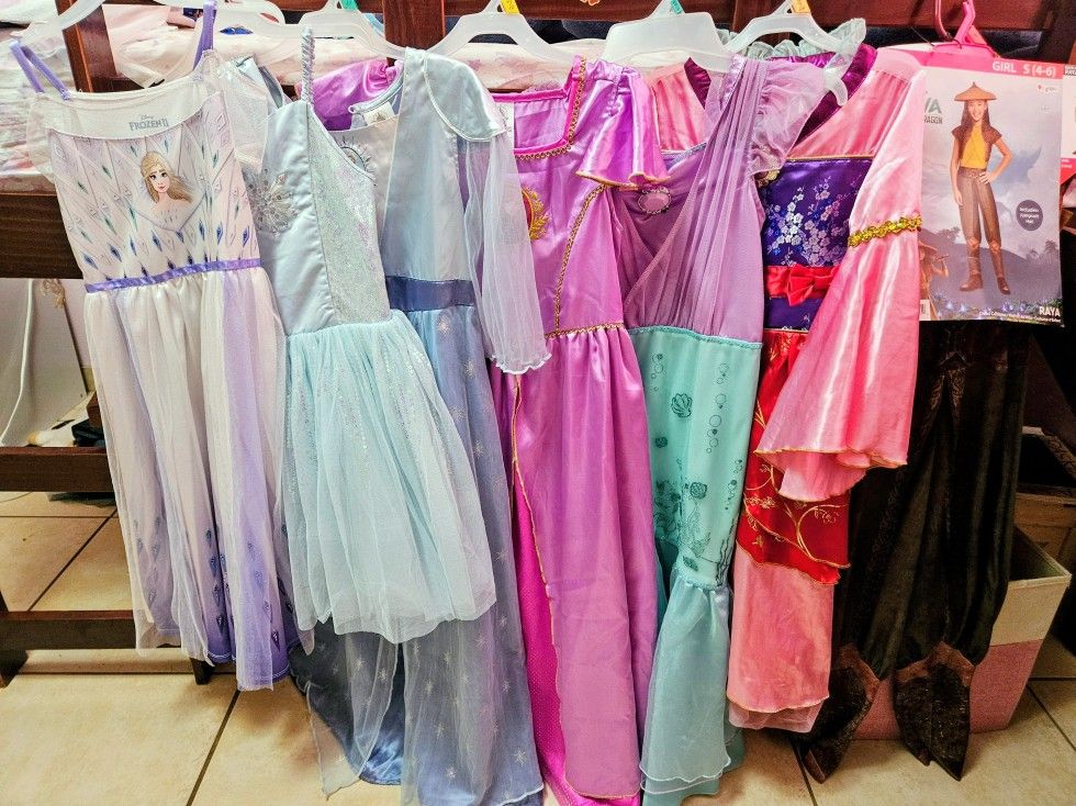 Lot-Disney Princess Dresses