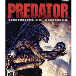 Predator Concrete Jungle (Sony PS2) CIB With Manual.