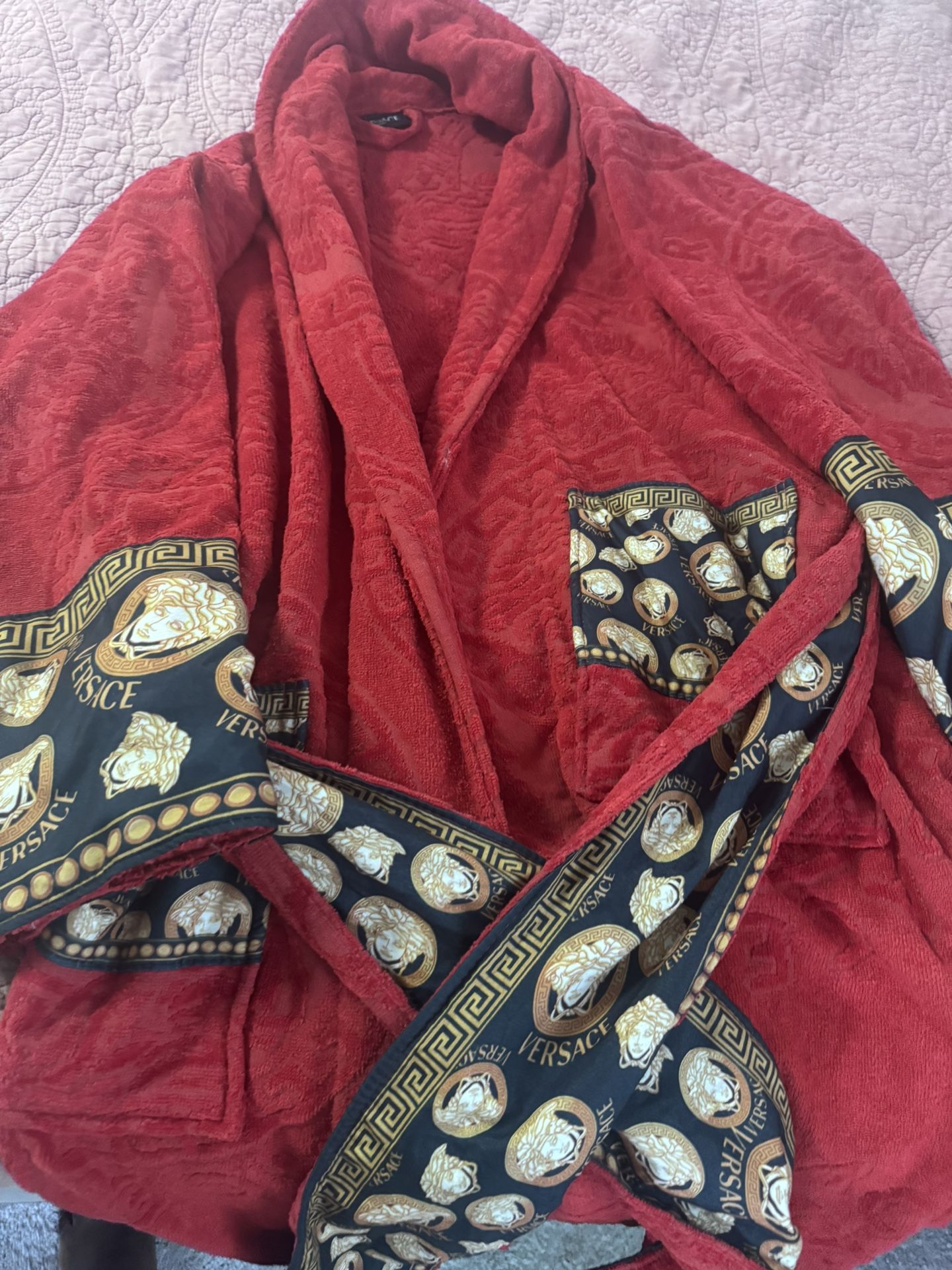 Brand new Women Robe size L $65New Good for Fall/ winter Very soft and cozy Mid length