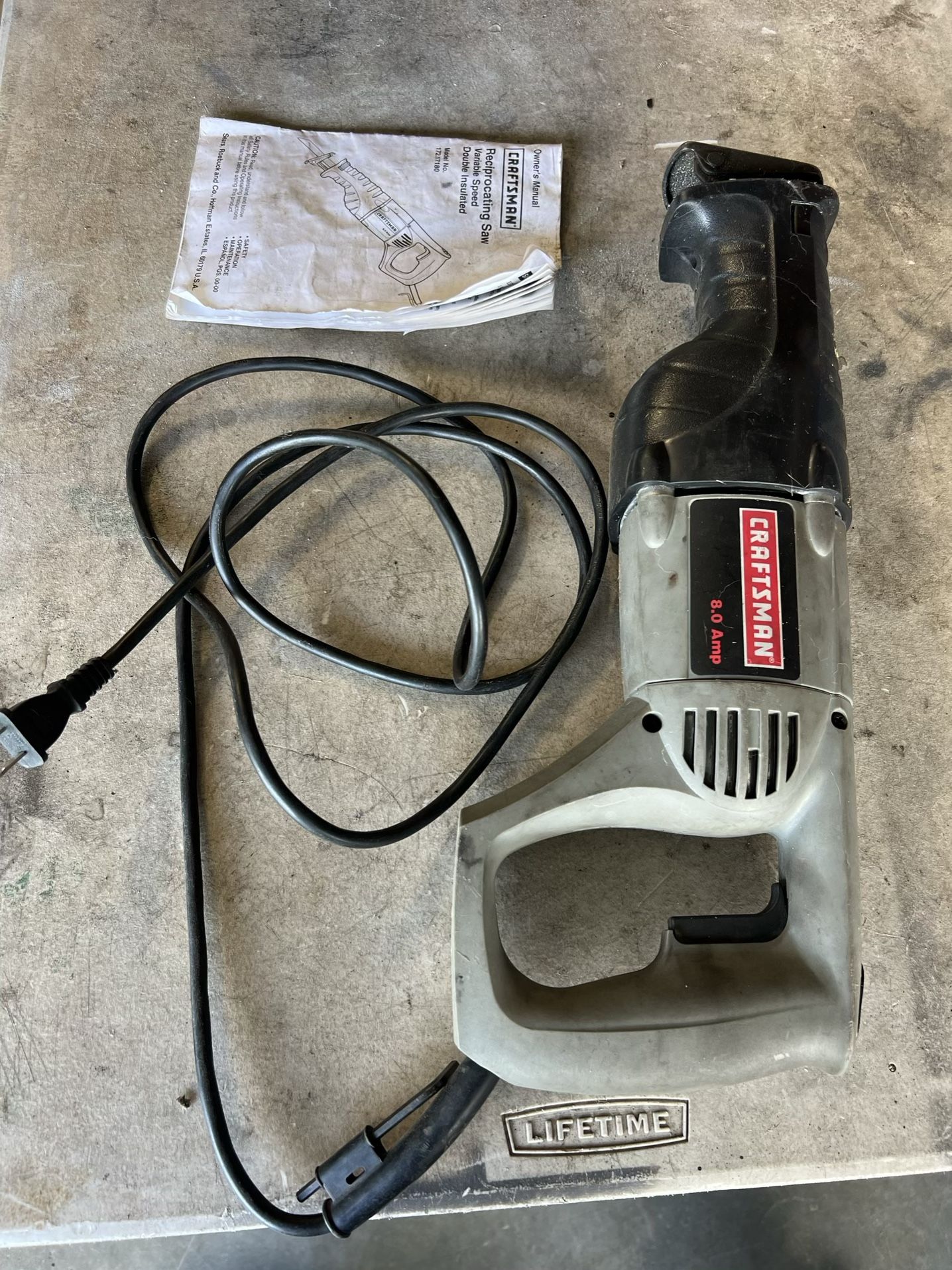 Craftsman Sawzall Corded