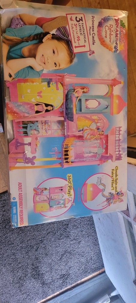 Barbie Dreamtopia Rainbow Cove Sprite Doll - Blue Chelsea Doll With Vibrant Hair & Outfit