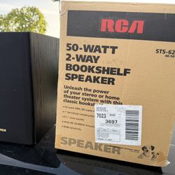 RCA Record Player Speakers 50watt