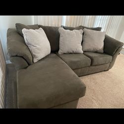 Small Gray Sofa