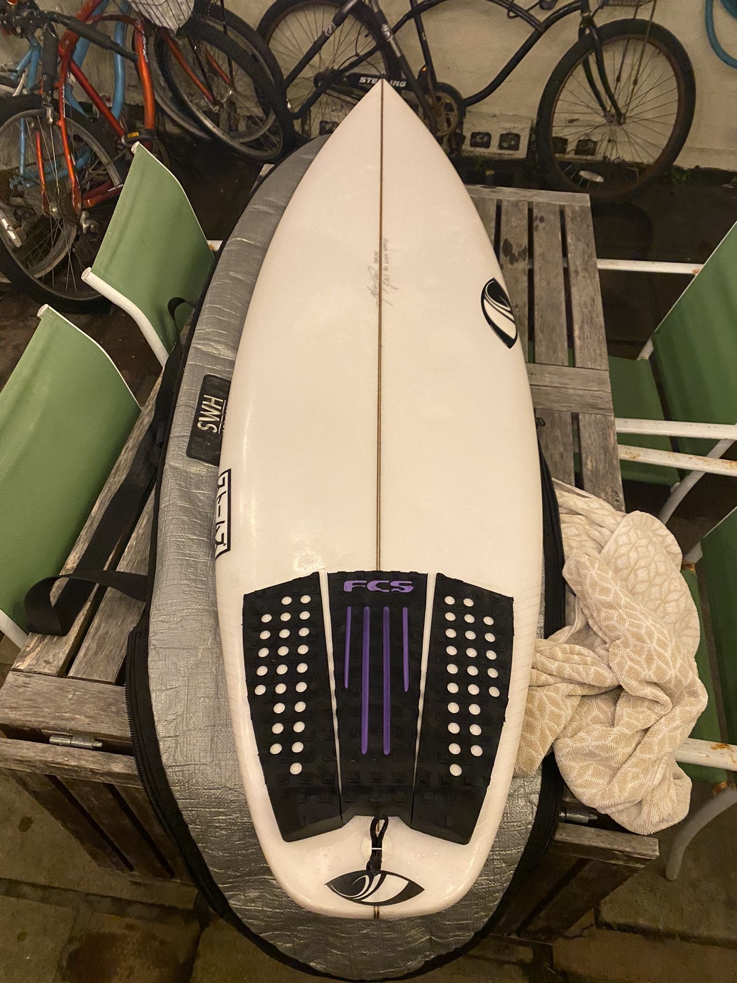 5'10.5'' Storms SharpEye Surfboard 29L- Sharp Eye surfboards