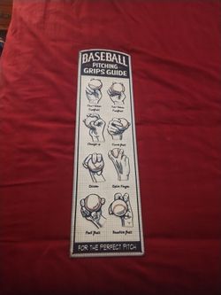 Baseball pitching grips guide for the perfect pitch