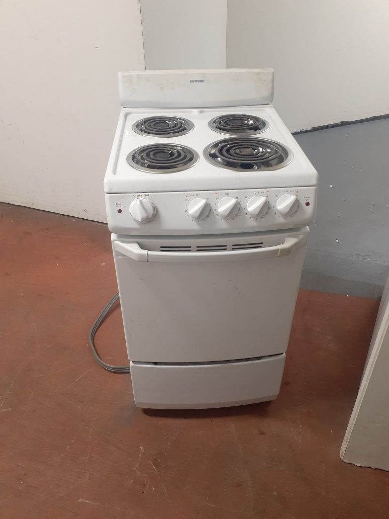 21" electric stove