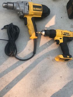 DeWalt Electric Drill & DeWalt Drill Driver