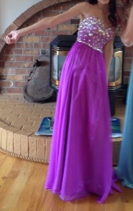 Purple Prom Dress From Hermosa Beach Bridal