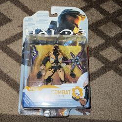 Halo Action Figures 3  Combat Elite BRAND NEW NEVER Opened PRICE IS FIRM !!!! MCFARLAND VINTAGE!!