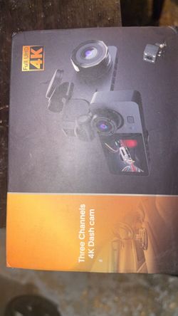 Three Channel 4K Dash Cam
