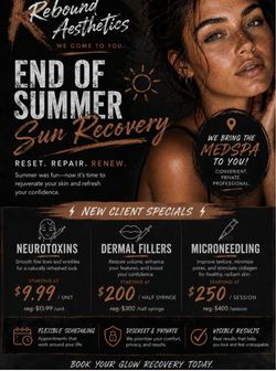 Botox end of summer deal