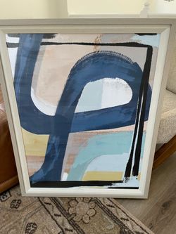 Large framed artwork