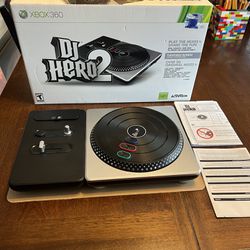 Xbox 360 Wireless DJ Hero 2 Turntable Controller $30