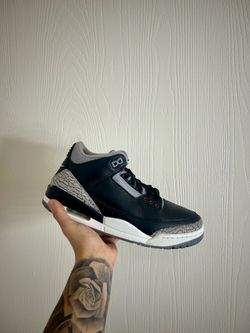 Jordan 3 Black Cement Men's Size 8