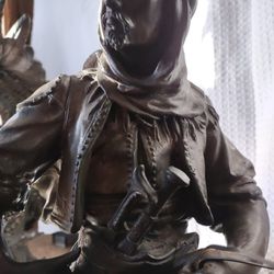 Arabian Warrior Arabian Shakh Bronze Statue 33" High 24" L 12" W . Approximately Emprasviv  Majestic 