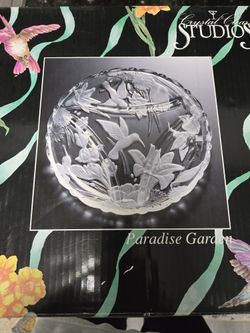 New Crystal Platter