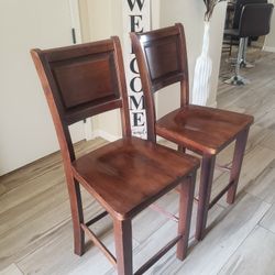 2 Heavy Bar Stools 24" 