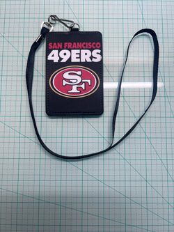 San Francisco 49ers Lanyard with Card Holder