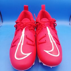 Nike Alpha Menace Pro 3 University Red White Men's Football Cleats. Size 11.5