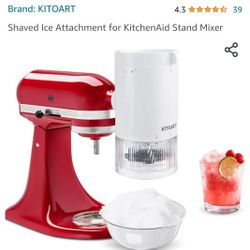 Shaved Ice Attachment for KitchenAid Stand Mixer. New$45 Pick Up