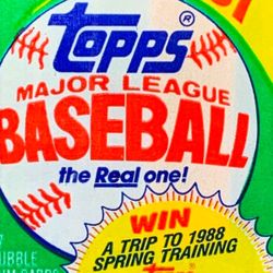 1987 Topps Baseball Unopened Wax Pack (Multiple Available)