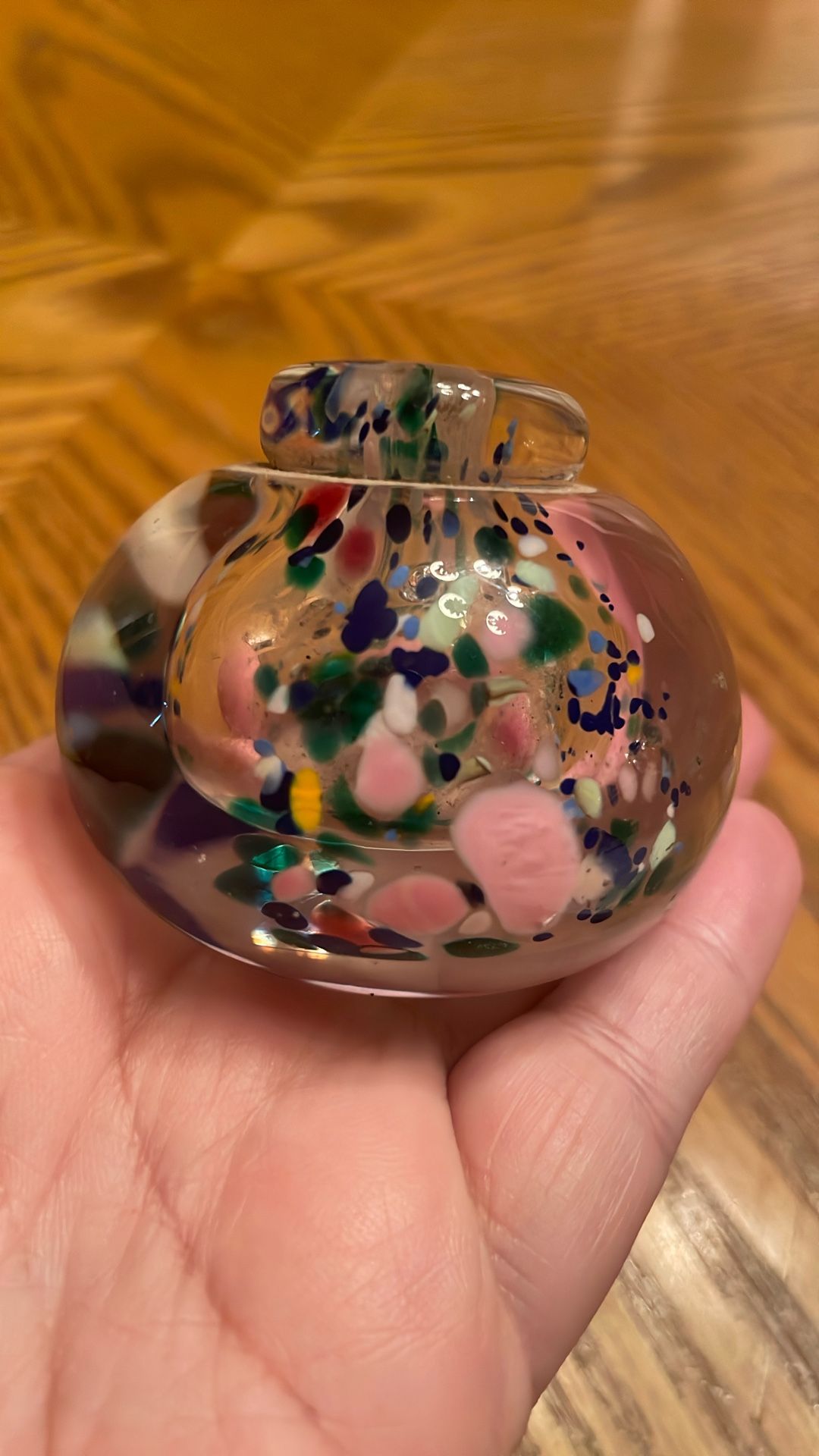 Karg Signed Glass Paperweight, Etc.