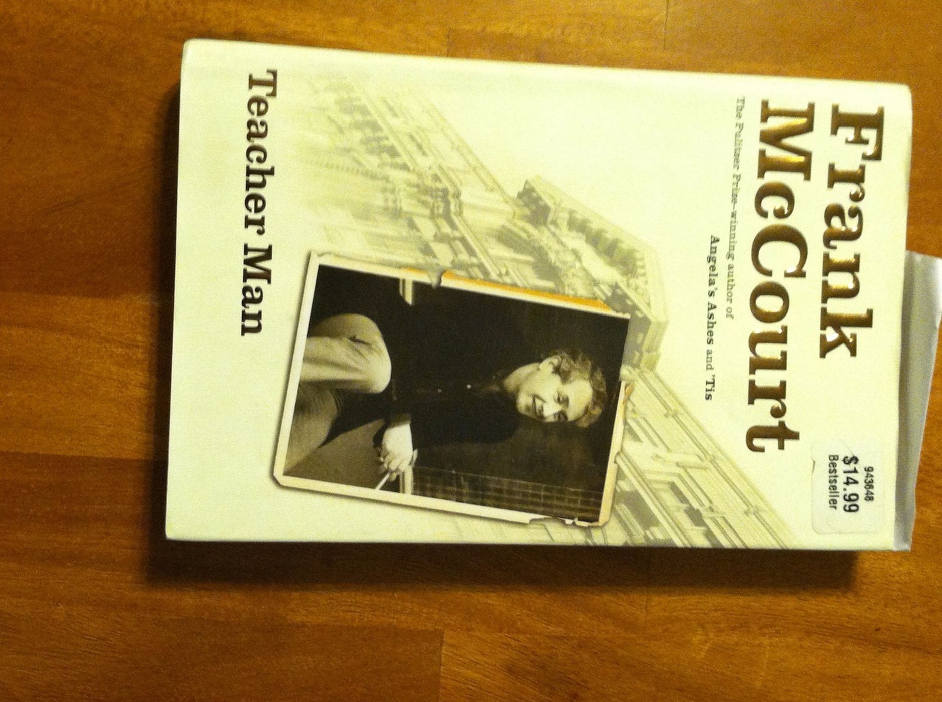Teacher Man By Frank McCourt
