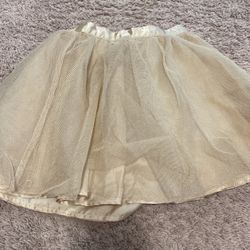 Golden Skirt- Girls 4-5Yrs 