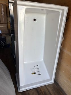 White Acrylic Shower Base Pan