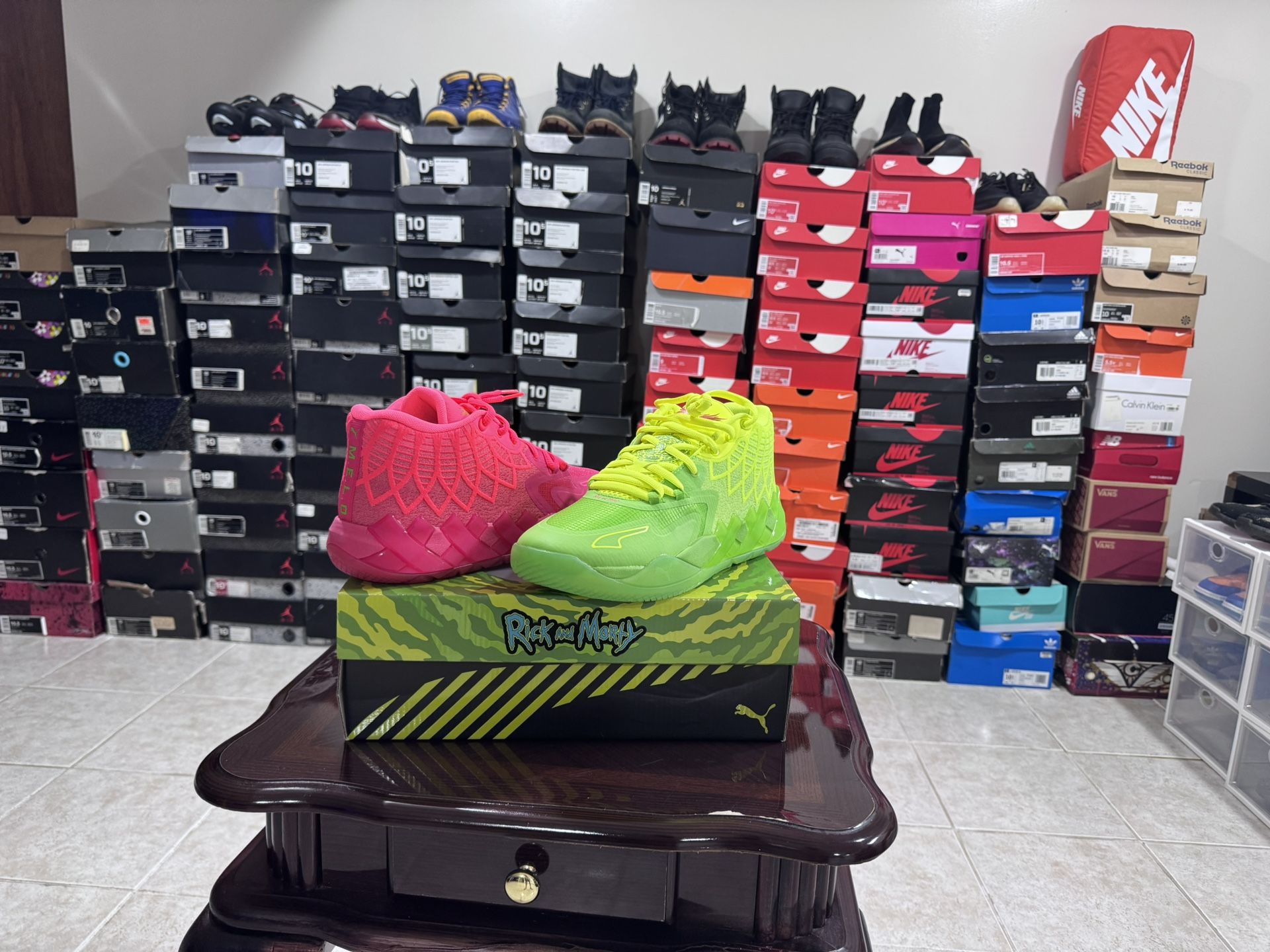 Lamelo Ball Puma Rick And Morty W Receipt Size 10