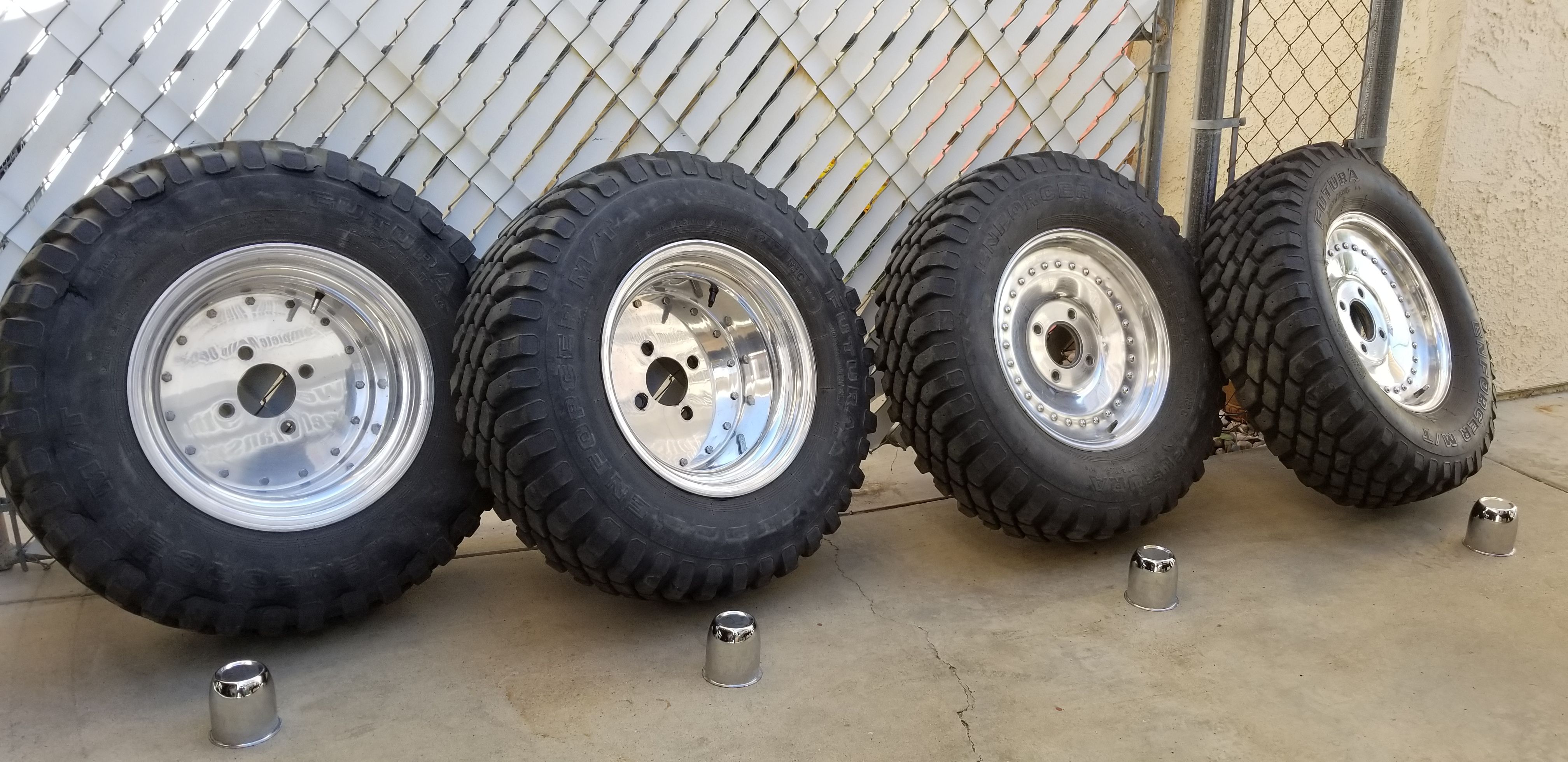 Offroad VW 4 LUG Centerline Wheels/Offroad Tires