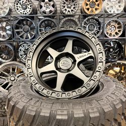 Lock Wheels Olympus 5x127 Jeep Black Matte 18"-12 