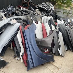 Partes fender hood bumper grille