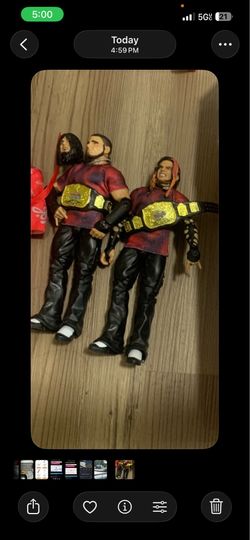 Wwe wcw elite matt snd jeff hardy
