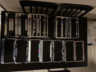 License plate frames