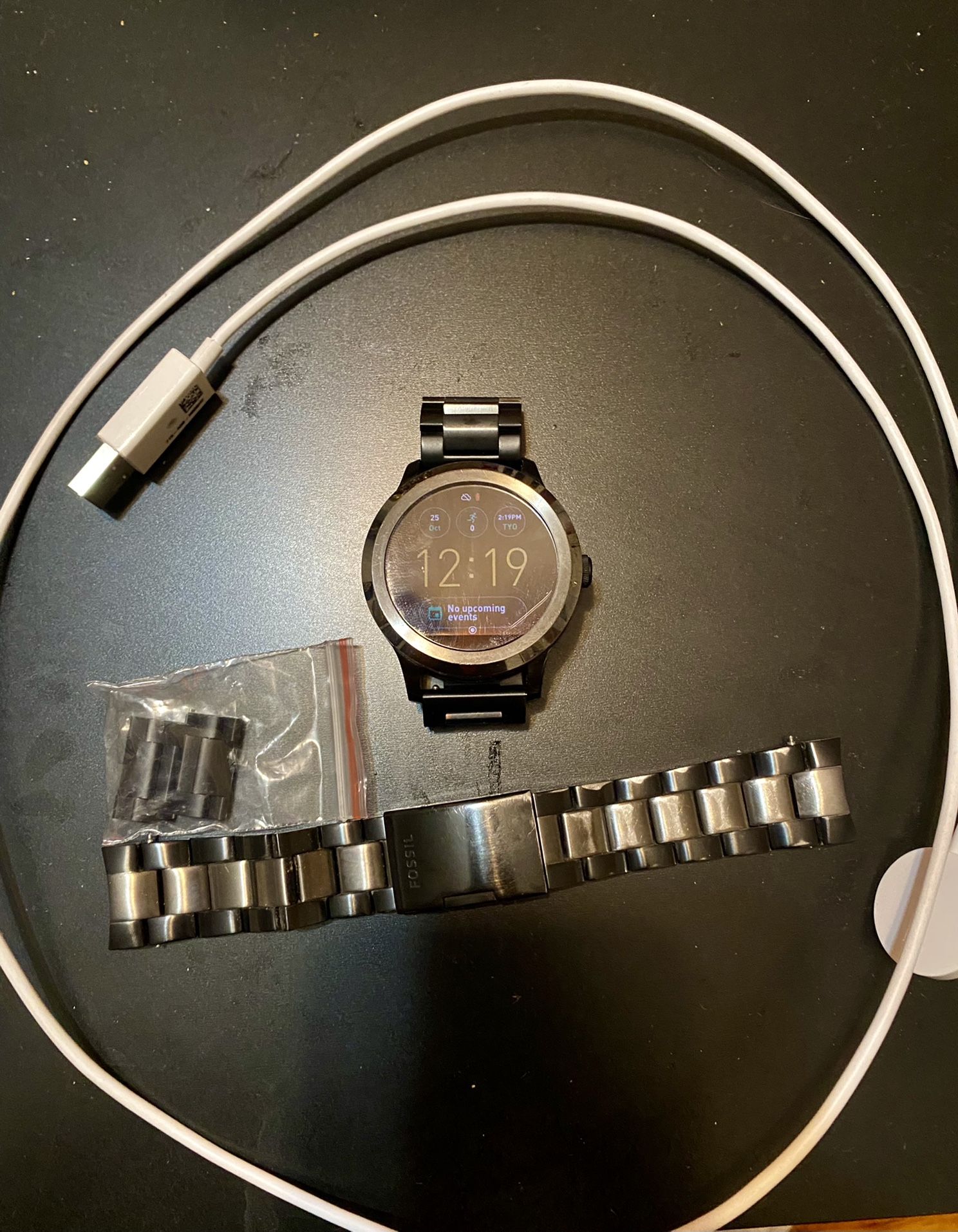 Fossil Founders 2.0 Smart Watch w/ Two Bands.