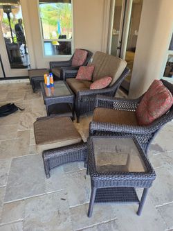 Outdoors patio set
