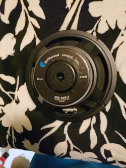 8" 4ohm Woofer (Goldwood Sound)