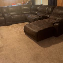 Brown Sectional (4pcs)