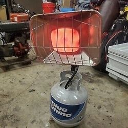 Coleman Propane Tank Space Heater (Mechanic, Storage, Sporting Goods, Camping, Hiking, Workshop, Shop, Patio)