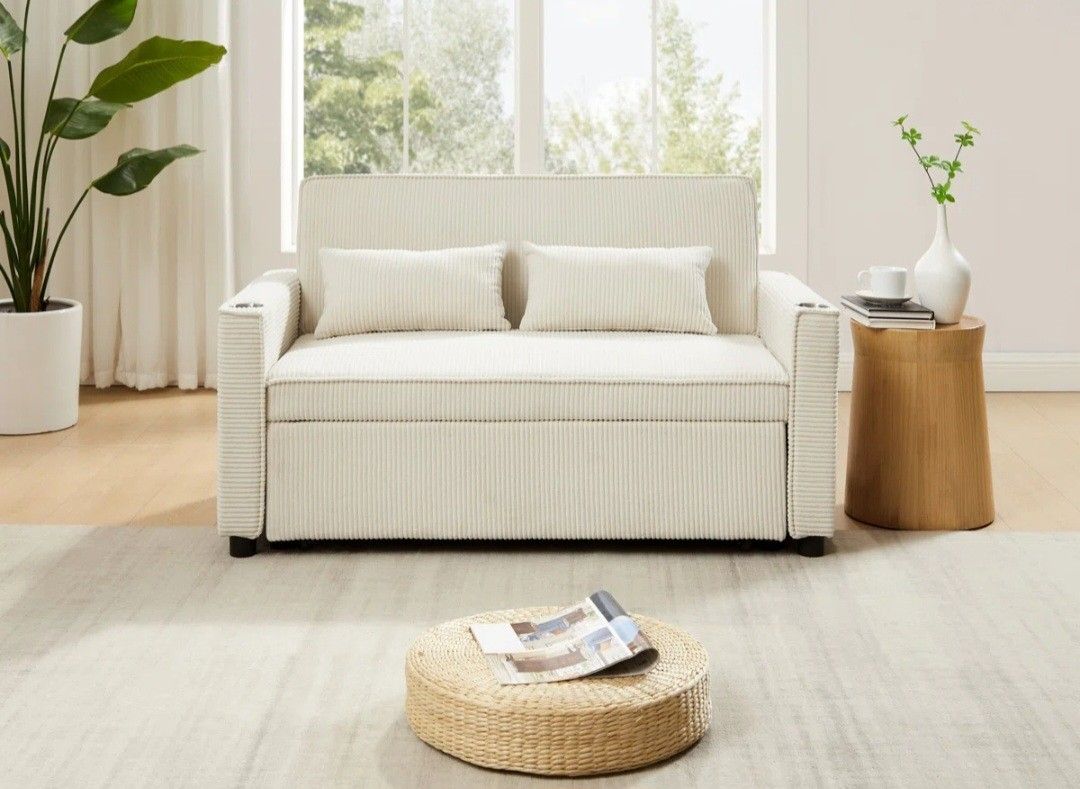 Pullout Out Sleeper Sofa 52" **Brand New On Display** Free Delivery