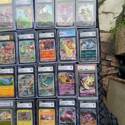 $1,800 all 30 Slaps... $650 for 10 Graded Cards. $225! For 3 Cards. $100 per Card. Great for decoration. Im willing to Trade PS5 SWITCH 2 OR