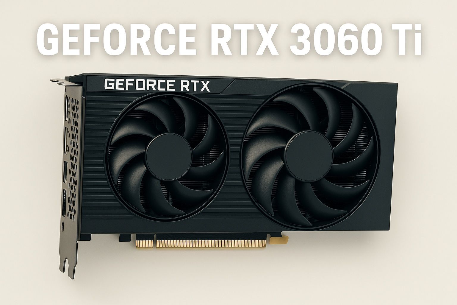 RTX 3060 Ti 8GB HP OEM Dual Fan Graphics Card