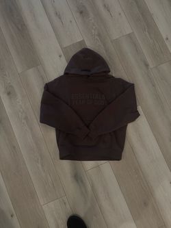 Essentials Brown Hoodie